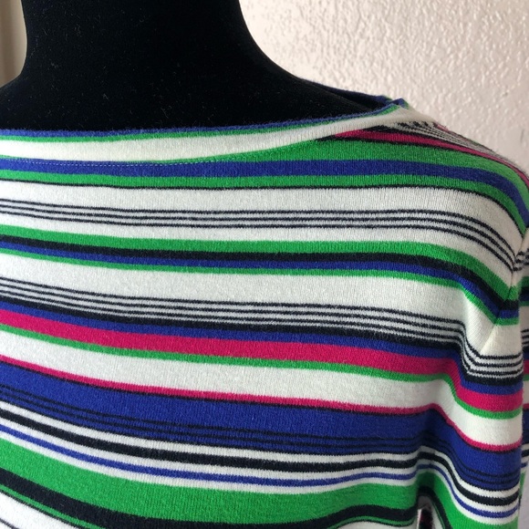 🔺SOLD🔻Talbots Women’s Striped Top Medium - Picture 5 of 5